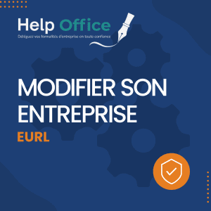 Modifier son EURL