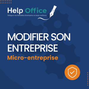 Modifier sa micro-entreprise