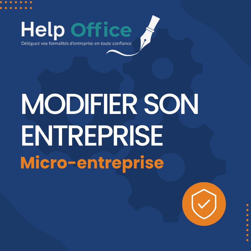 Modifier sa micro-entreprise